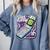 Still Flippin' It Retro Flip Phone 90s Y2K Nostalgia Comfort Colors Sweatshirt Denim Still Flippin' It Retro Flip Phone 90s Y2K Nostalgia Comfort Colors Sweatshirt Denim