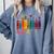Floral Flower Book Equality Human Rights Women's Rights Comfort Colors Sweatshirt Denim