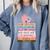 With Freedom Flowers Books And The Moon Comfort Colors Sweatshirt Denim