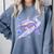 Frutiger Aero Y2K Chrome Dolphin Comfort Colors Sweatshirt Denim Frutiger Aero Y2K Chrome Dolphin Comfort Colors Sweatshirt Denim