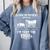Fun Classic Please Be Patient With Me I'm From The 1900s Premium Tri-Blend Comfort Colors Sweatshirt Denim
