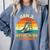 Gen X Slide Strong Generation X Gen Xer Nostalgia Comfort Colors Sweatshirt Denim