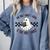 The Only Ghost I Know Is The Holy Ghost Ghost Read Book Comfort Colors Sweatshirt Denim