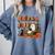 Ghost Library Reading Books Halloween Men Women Kids Comfort Colors Sweatshirt Denim
