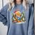 Gingerbread Reading Book Lovers Christmas Bookworm Librarian Comfort Colors Sweatshirt Denim Gingerbread Reading Book Lovers Christmas Bookworm Librarian Comfort Colors Sweatshirt Denim