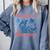 Girl Reading Book Summer Beach Vacation For Book Lover Comfort Colors Sweatshirt Denim Girl Reading Book Summer Beach Vacation For Book Lover Comfort Colors Sweatshirt Denim