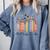 God Says I Am Floral Book Cute Christian Girl Teen Religious Comfort Colors Sweatshirt Denim