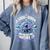 A Good Book Is Out Of This World Shirt Astronaut Reading Comfort Colors Sweatshirt Denim