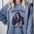 Good Girls Read Bad Books Sarcastic Skeleton Goth Skull Comfort Colors Sweatshirt Denim