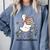Goose With Books Cute Bookworm Reader Comfort Colors Sweatshirt Denim Goose With Books Cute Bookworm Reader Comfort Colors Sweatshirt Denim
