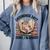 Groundhog Day Librarian Book Lover Reader Library Comfort Colors Sweatshirt Denim