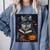 Halloween Girls Boys Cute Wolf Book Pumpkin Kids Halloween Comfort Colors Sweatshirt Denim Halloween Girls Boys Cute Wolf Book Pumpkin Kids Halloween Comfort Colors Sweatshirt Denim