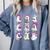Halloween Pink Ghost Read More Books Spooky Boo Teacher Kids Comfort Colors Sweatshirt Denim