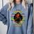 Harry Potter Hermione So Many Books So Little Time Portrait Comfort Colors Sweatshirt Denim
