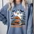 Haunted By My TBR Boo Halloween Book Lover Librarian Comfort Colors Sweatshirt Denim