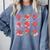 Hearts Reading Book Lovers All Booked For Valentine Comfort Colors Sweatshirt Denim Hearts Reading Book Lovers All Booked For Valentine Comfort Colors Sweatshirt Denim