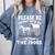 Heartwarming Wagon Please Be Patient I'm From The 1900s Comfort Colors Sweatshirt Denim