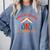 Home Is Where My Books Are Comfort Colors Sweatshirt Denim