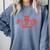 Horny Bull Romance Reader Shirt Spicy Books Bull Pun Comfort Colors Sweatshirt Denim