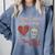 Horror Book Club Creepy Reader Gothic Fiction Thriller Fan Comfort Colors Sweatshirt Denim