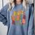 Hot Girls Read Aesthetic Book Lover Reading Comfort Colors Sweatshirt Denim