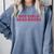 Hot Girls Read Books Book Lovers Comfort Colors Sweatshirt Denim
