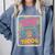 I'm From The 1900s 80s Millennial Boom Box Radio Comfort Colors Sweatshirt Denim