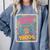 I'm From The 1900s 80s Millennial Boom Box Radio Premium Comfort Colors Sweatshirt Denim