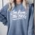 I'm From The 1900s Handwritten Calligraphy Comfort Colors Sweatshirt Denim