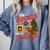 I'm Booked For The Holidays Christmas Reading Bookworm Xmas Comfort Colors Sweatshirt Denim