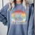 I'm Not Old I'm Classic Turntable Retro Nostalgia Comfort Colors Sweatshirt Denim