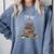 I'm Ok Read Book Reading Nerd Librarian Teacher School Comfort Colors Sweatshirt Denim