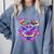 I’m This Old Retro 80s Nostalgia Alien Comfort Colors Sweatshirt Denim