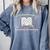 I'm In A Really Good Place Right Now In My Book Comfort Colors Sweatshirt Denim