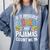 If It Involves Books And Pajamas Count Me In Comfort Colors Sweatshirt Denim