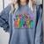 It's A Good Day To Read A Book Floral Book Lovers Librarian Comfort Colors Sweatshirt Denim