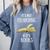 It's Not Hoarding If It's Books Premium Tri-Blend Comfort Colors Sweatshirt Denim