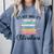 It's Not Smut It's Literature Dark Romance Smutt Book Lover Comfort Colors Sweatshirt Denim