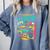 Joke 90s Please Be Patient With Me I'm From The 1900s Premium Tri-Blend Comfort Colors Sweatshirt Denim