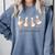 Just A Bookish Goose Goose Book LoverSilly Goose Book Club Comfort Colors Sweatshirt Denim