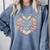 Just a Girl Who Loves Books Book Lover Librarian For Women Comfort Colors Sweatshirt Denim