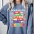 Just A Girl Who Loves Books Reading Library Comfort Colors Sweatshirt Denim Just A Girl Who Loves Books Reading Library Comfort Colors Sweatshirt Denim