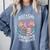 Just A Girl Who Loves Dragons And Books Fantasy Reader Comfort Colors Sweatshirt Denim