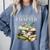 Just One More Chapter Book Lover Comfort Colors Sweatshirt Denim