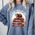 I Just Really Like Turtles And Books OK Turtle Reading Comfort Colors Sweatshirt Denim