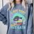 I Just Want To Read Books And Pet Cats Cat Book Lovers Comfort Colors Sweatshirt Denim