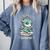 Kids I Read Past My Bedtime Cute Book Dragon Pajama Comfort Colors Sweatshirt Denim