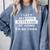 I Left My Book Boyfriend At Home To Be Here Comfort Colors Sweatshirt Denim