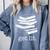 Let's Get Lit Books Comfort Colors Sweatshirt Denim