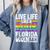 LGBTQ Quote Live Life Like A Banned Rainbow Book Comfort Colors Sweatshirt Denim